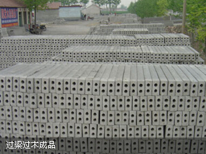 过梁过木成品码放